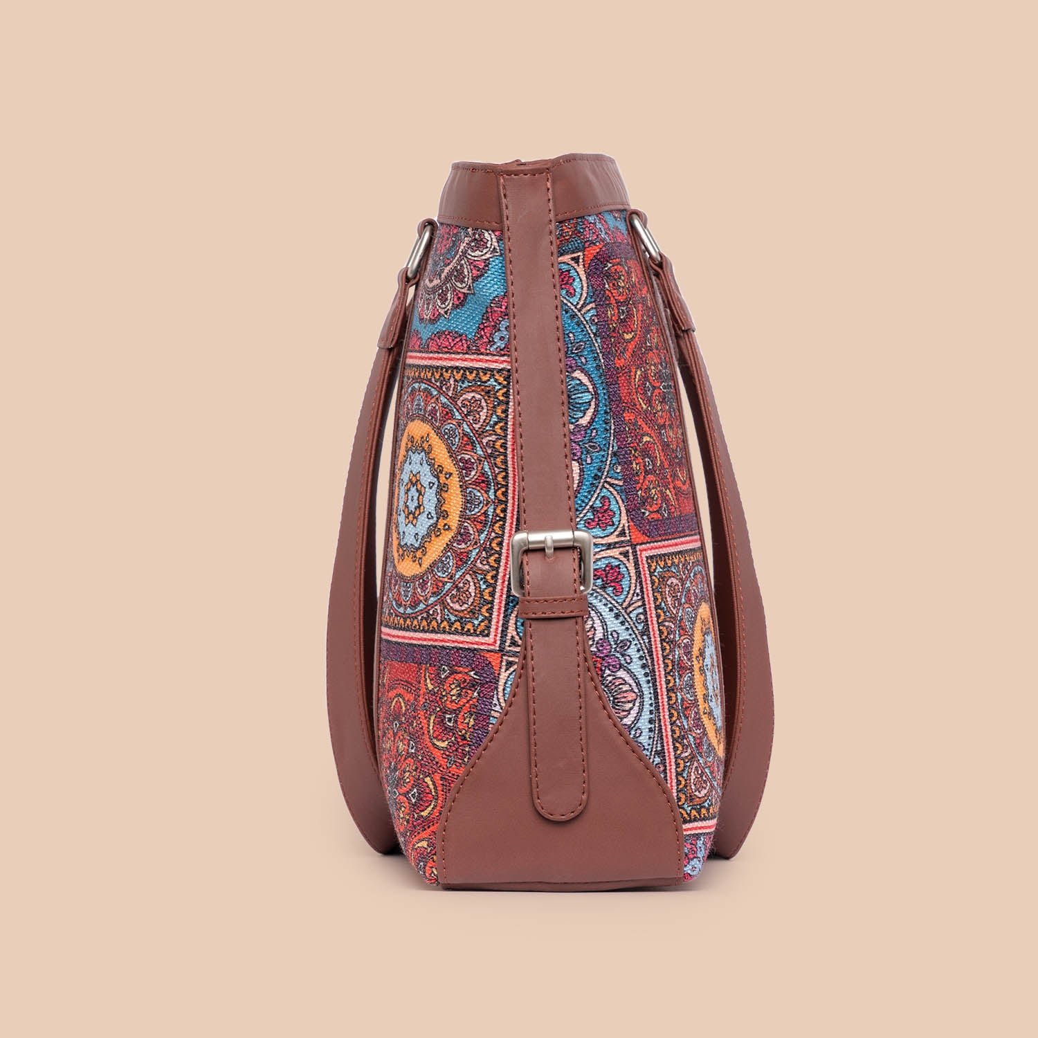 Multicolor Mandala Print Women's Office Bag